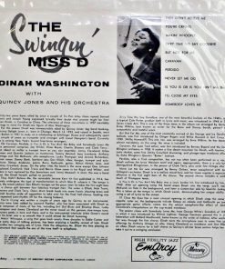Dinah Washington & Quincy Jones And His Orchestra – The Swingin’ Miss “D”