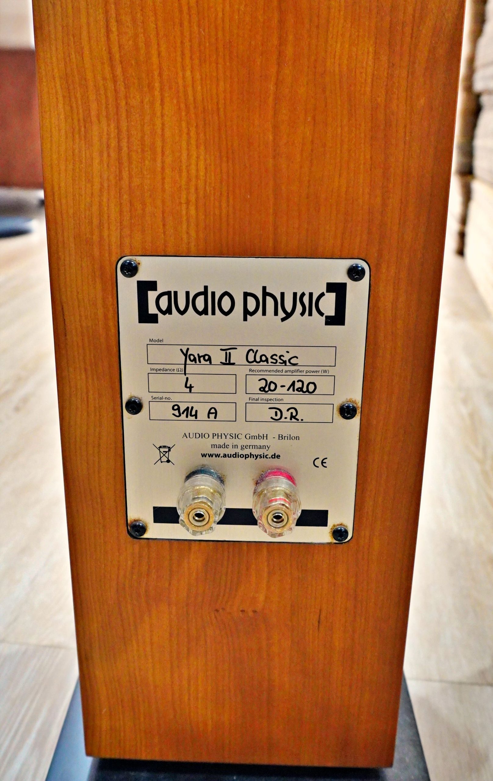 ลำโพง Audio Physic Yara II Classic - Image 5