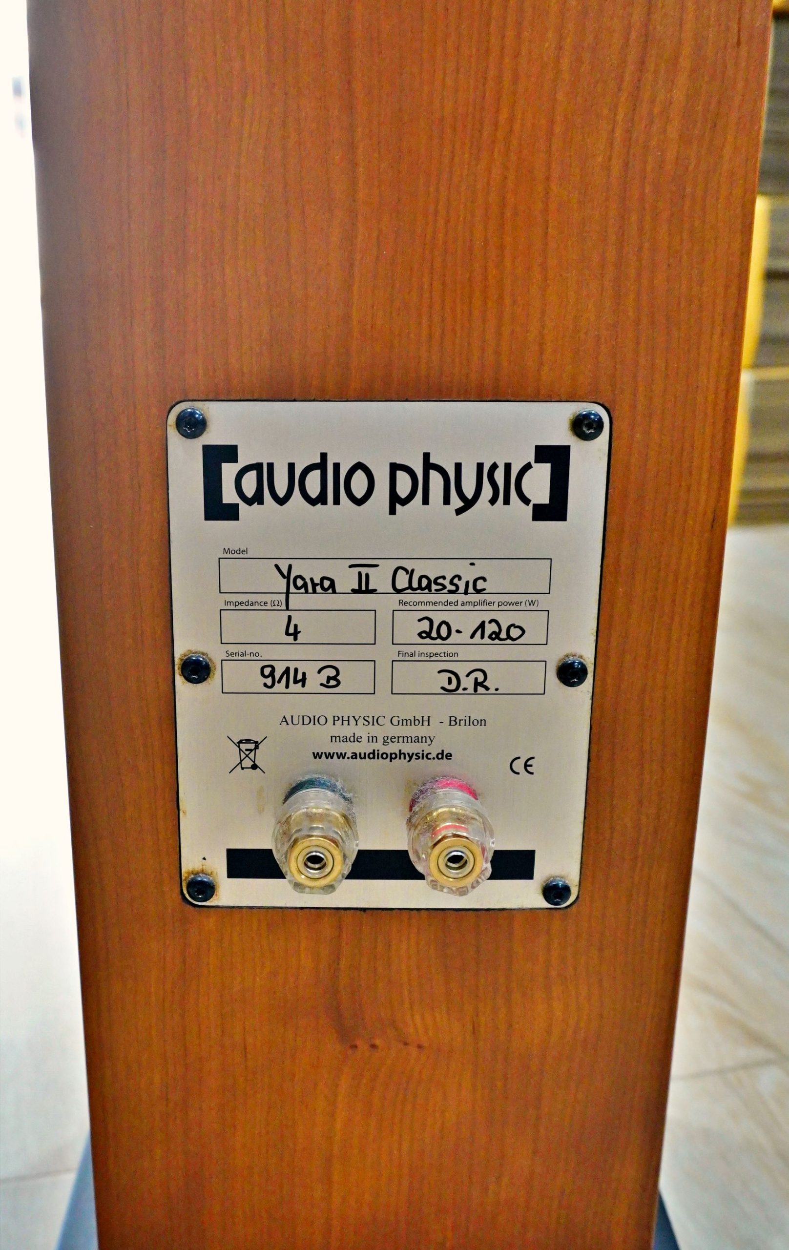 ลำโพง Audio Physic Yara II Classic - Image 4