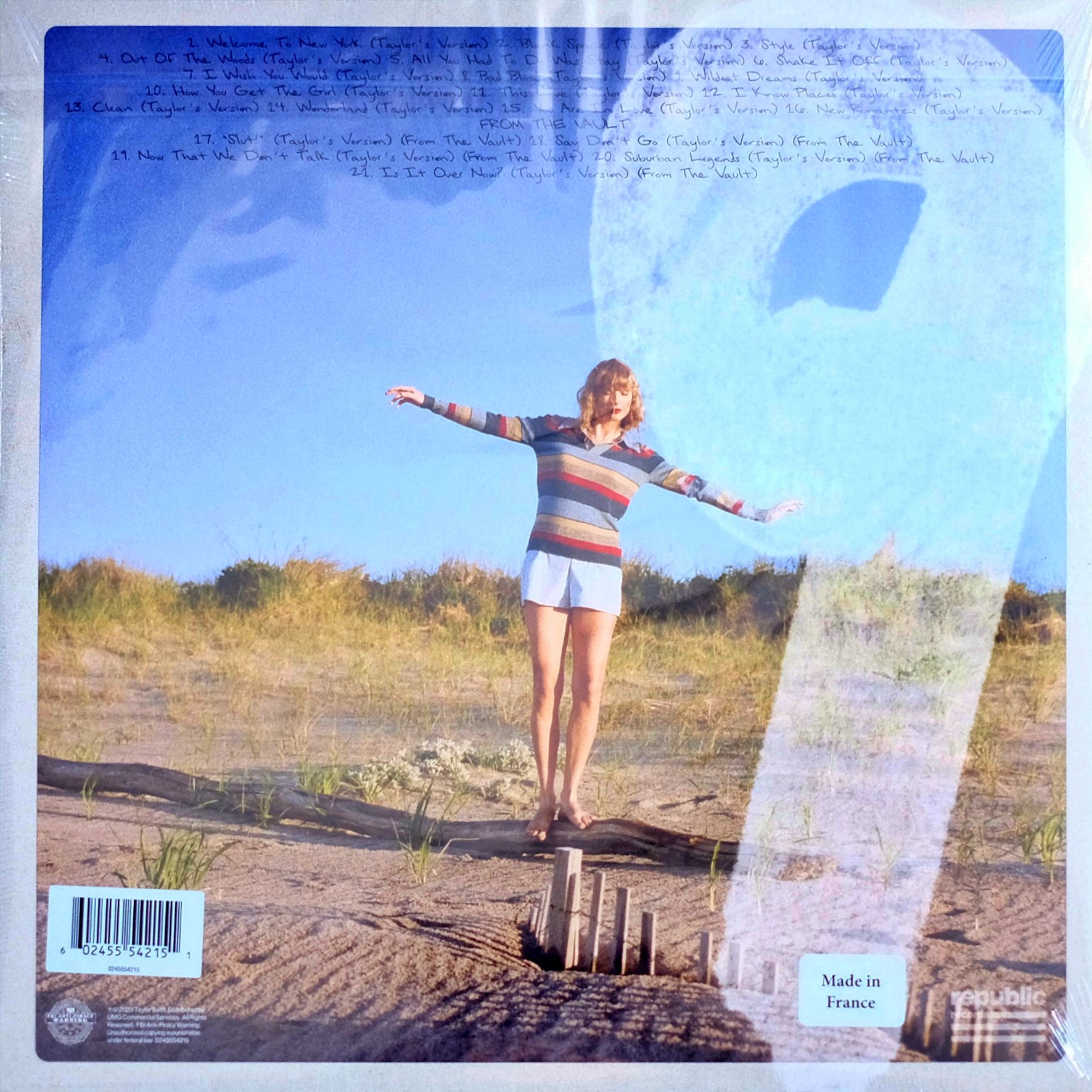Taylor Swift - 1989 (Taylor's Version) (Gatefold Aquamarine Pink Vinyl) - Image 2