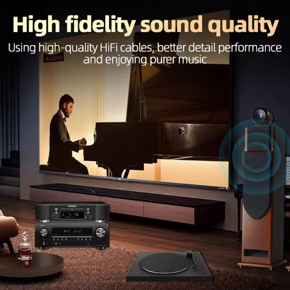 สายสัญญาณ TODN RCA to 3.5 1.50 M (New) - Image 6