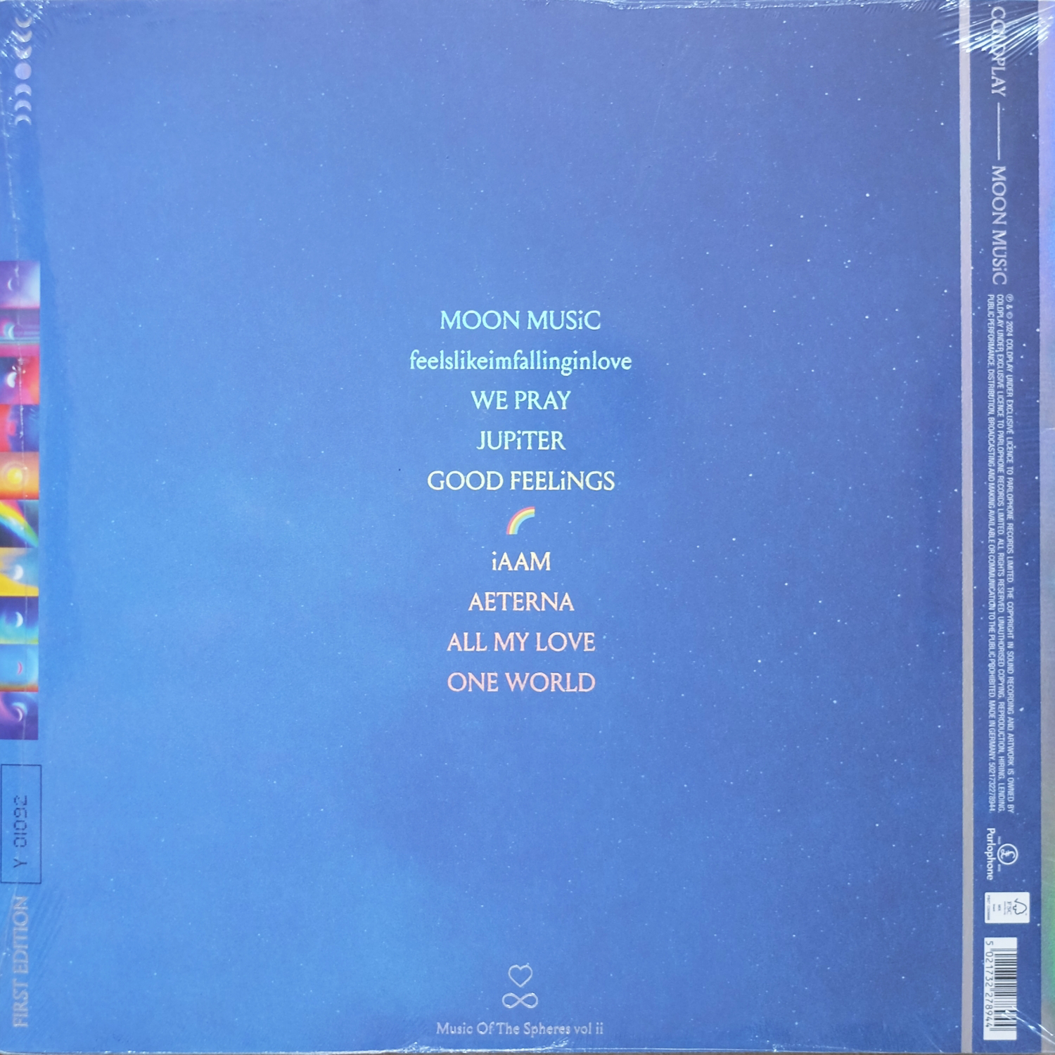 Coldplay - Moon Music (Translucent Yellow Vinyl) - Image 2