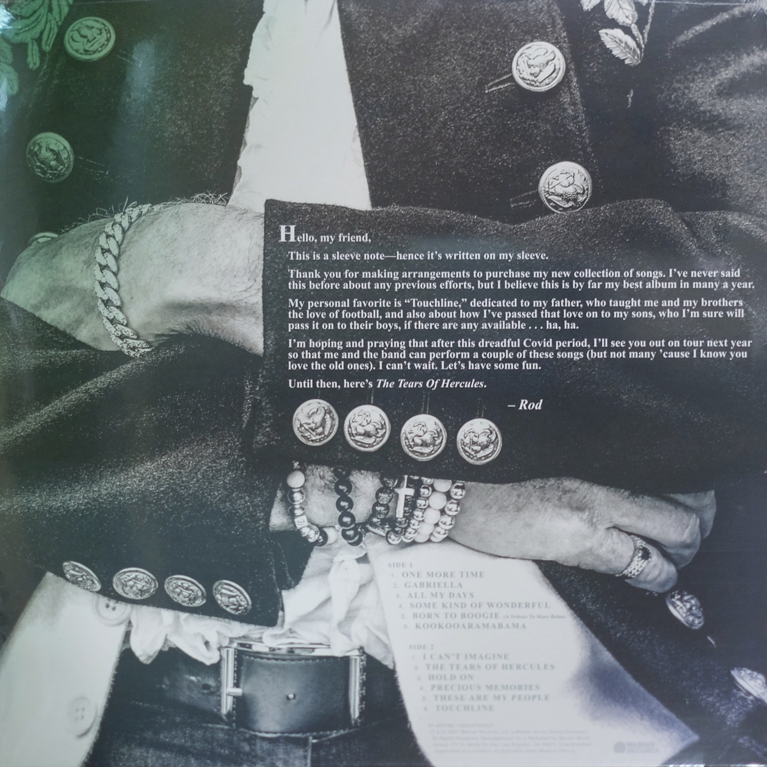 Rod Stewart - The Tears Of Hercules - Image 2