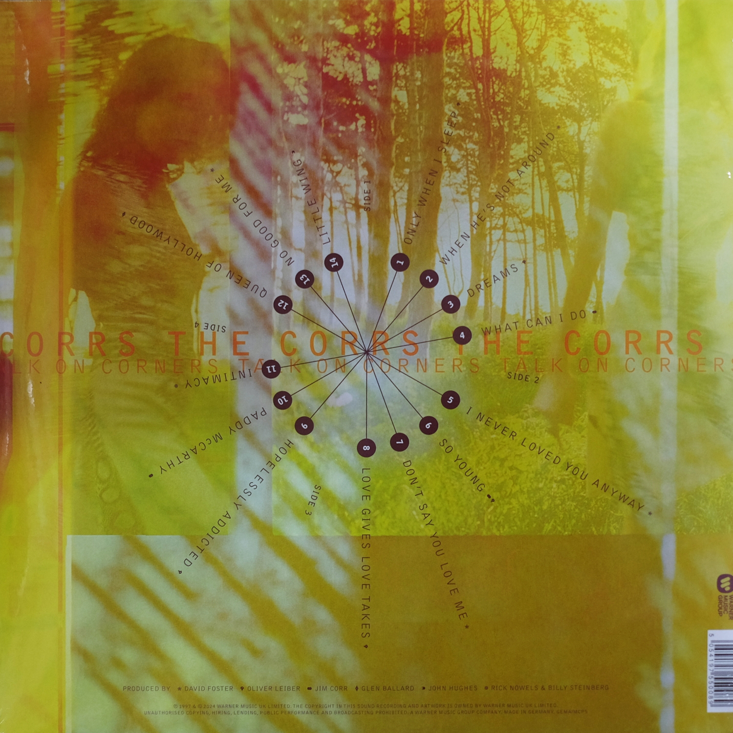 The Corrs - Talk On Corners (Gold Vinyl) - Image 2