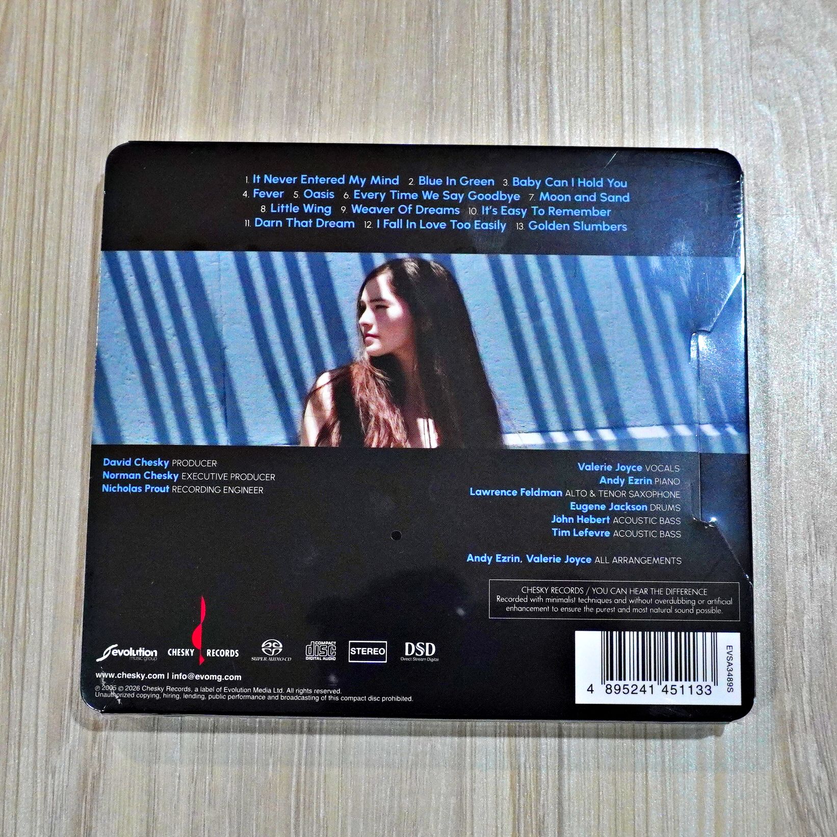 SACD-CD Valerie Joyce - New York Blue - Image 2