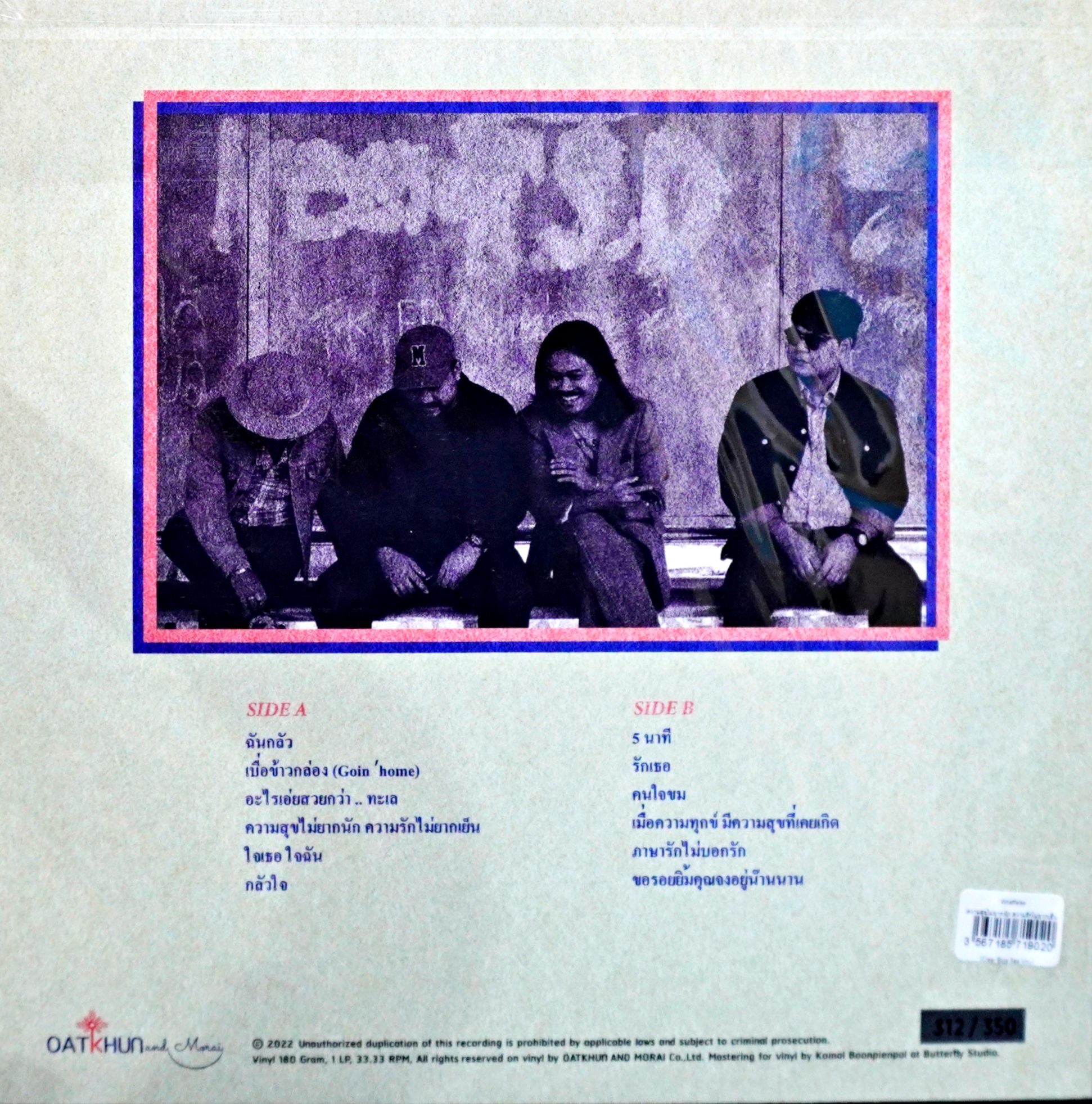 Whatfalse - ความสุขไม่ยากนัก ความรักไม่ยากเย็น (Clear Blue Sea Vinyl) - Image 2