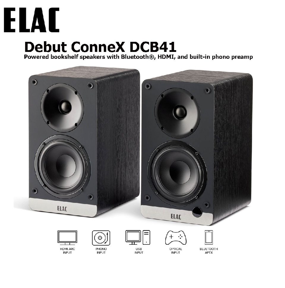 เครื่องเล่นแผ่นเสียง Pro-Ject T1 White Limited Edition + ลำโพง Elac Debut Connex DCB41 Black (New) - Image 3