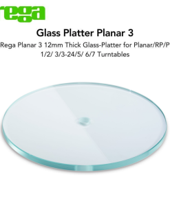 Rega Planar 3 Replacement 12mm Glass Turntable Platter (New)