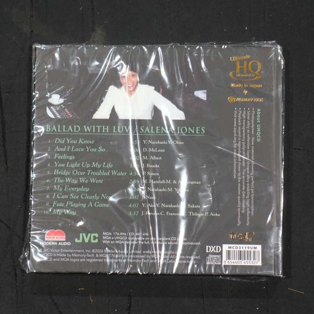 UHQ-CD Salena Jones - Ballad with Luv. - Image 2