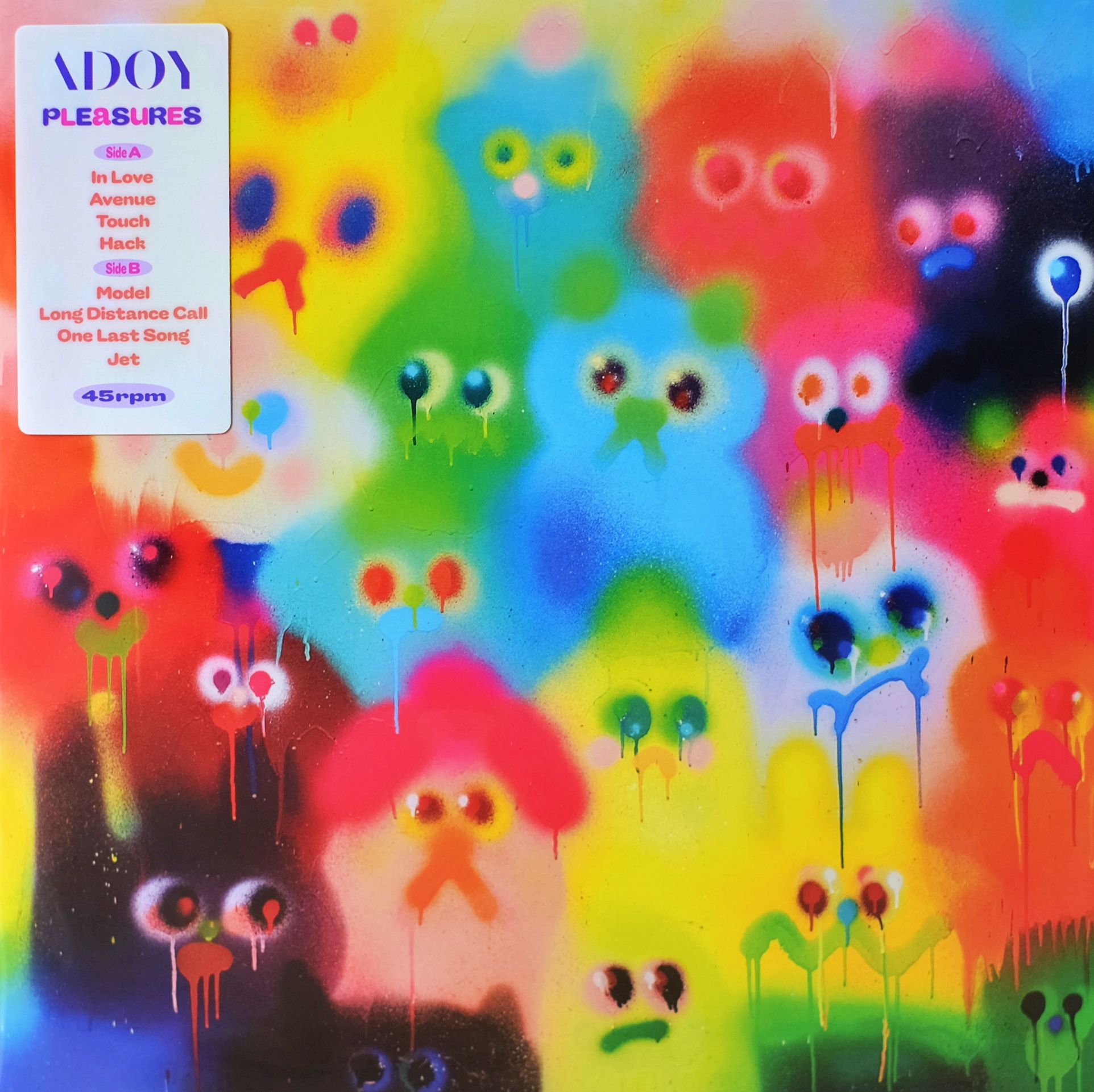 Adoy - Pleasures (Multi Coloured Vinyl)