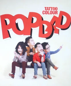 Tattoo Colour – Pop Dad (Reddish/Cyan Blue Vinyl)