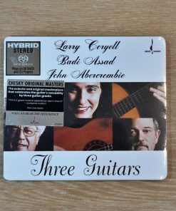 SACD-CD Larry Coryell, Badi Assad & John Abercrombie – Three Guitars