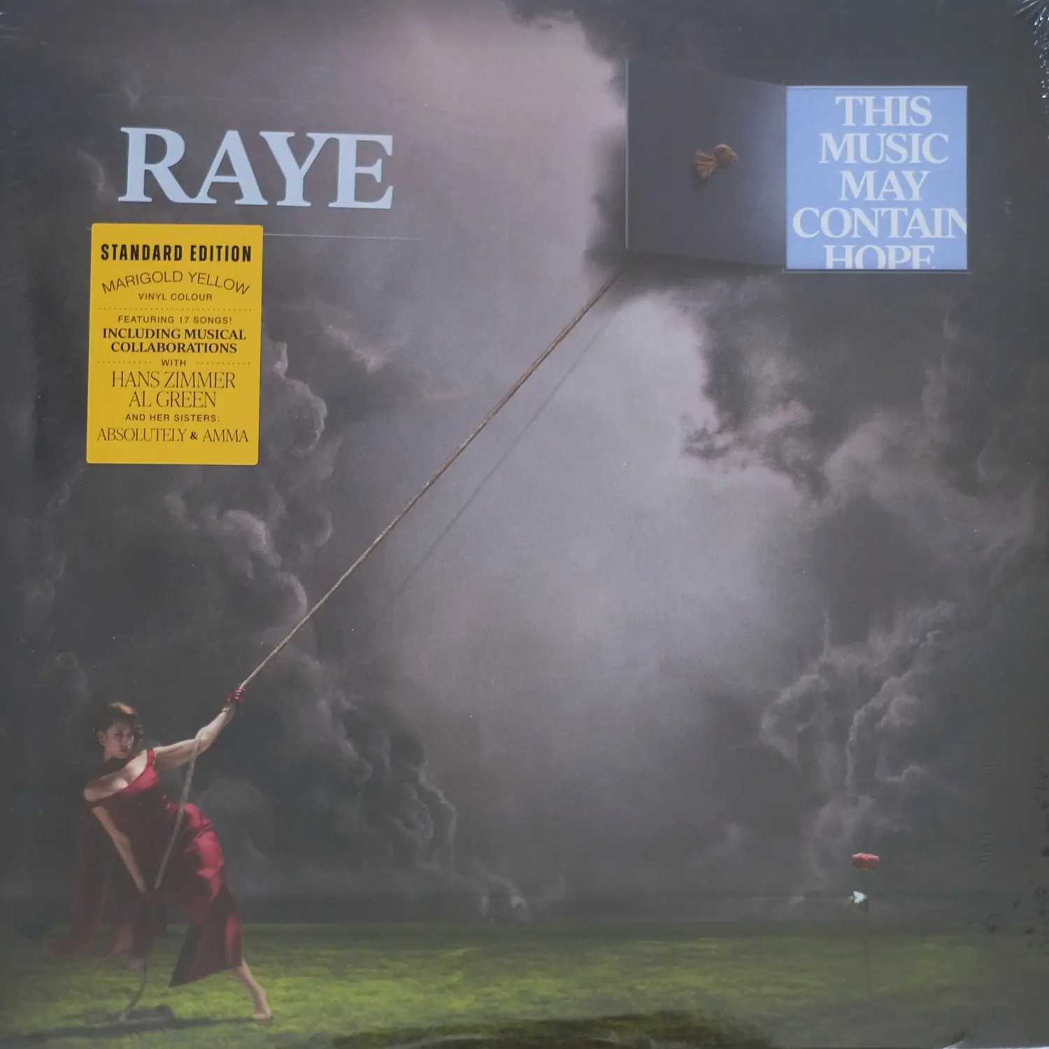 Raye - This Music May Contain Hope. (Marigold Yellow Vinyl)
