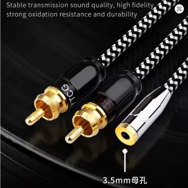 สายสัญญาณ YYTCG RCA to 3.5 ตัวเมีย (New) - Image 2