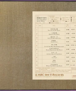 Teresa Teng – 30 years Special Edition (1/4″ Open Reel Master Tape)