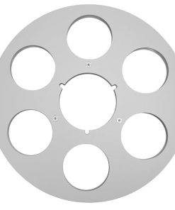 Metal Reel 1/4″x12″ Silver (New)