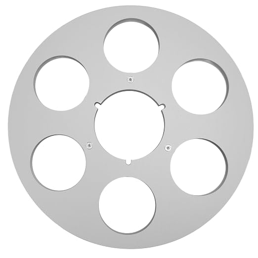 Metal Reel 1/4"x12" Silver (New)