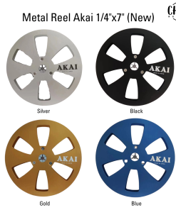 Metal Reel Akai 1/4″x7″ (New)