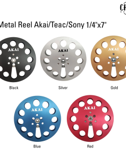 Metal Reel Akai/Teac/Sony 1/4″x7″ (New)