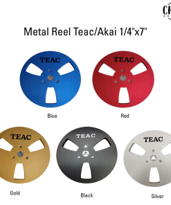 Metal Reel Teac/Akai 1/4″x7″ (New)