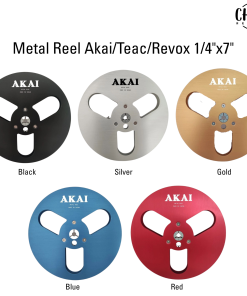 Metal Reel Akai/Teac/Revox 1/4″x7″ (New)
