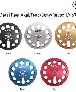 Metal Reel Akai/Teac/Sony/Revox 1/4″x7″ (New)