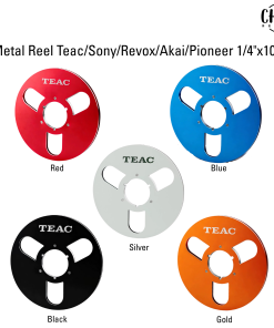 Metal Reel Teac/Sony/Revox/Akai/Pioneer 1/4″x10″ (New)