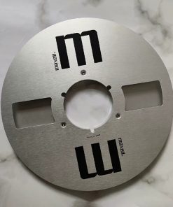 Metal Reel Maxell MR-7 1/4″x7″ Silver + Case 1/4″x7″ Black (New)