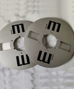 Metal Reel Maxell MR-7 1/4″x7″ Silver + Case 1/4″x7″ Black (New)
