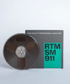 Reel-to-Reel Tape RTM SM 911 1/4″x 7″ 366m Plastic Reel With Trident (New)