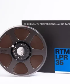 Reel-to-Reel Tape RTM LPR 35 1/4″x 10.5″1100m Plastic Reel With Trident (New)