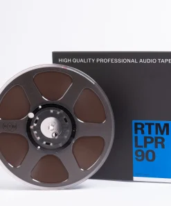 Reel-to-Reel Tape RTM LPR 90 1/4″x 10.5″ 1100m Plastic Reel With Trident (New)