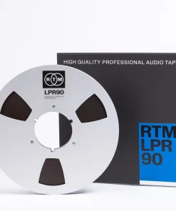Reel-to-Reel Tape RTM LPR 90 1/4″x 10.5″ 1100m Metal Reel With Nab (New)