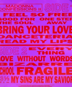 Madonna – Confessions II (Translucent Red Vinyl)