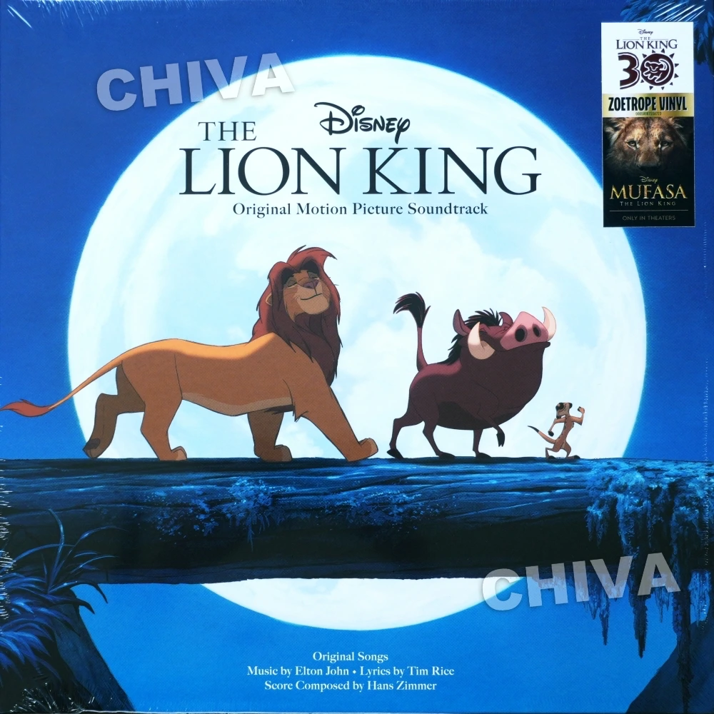 The Lion King OST. 30th Anniversary (Zoetrope Vinyl)