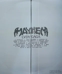 Lady Gaga – Mayhem (Split Orange and Black Liquid Vinyl)