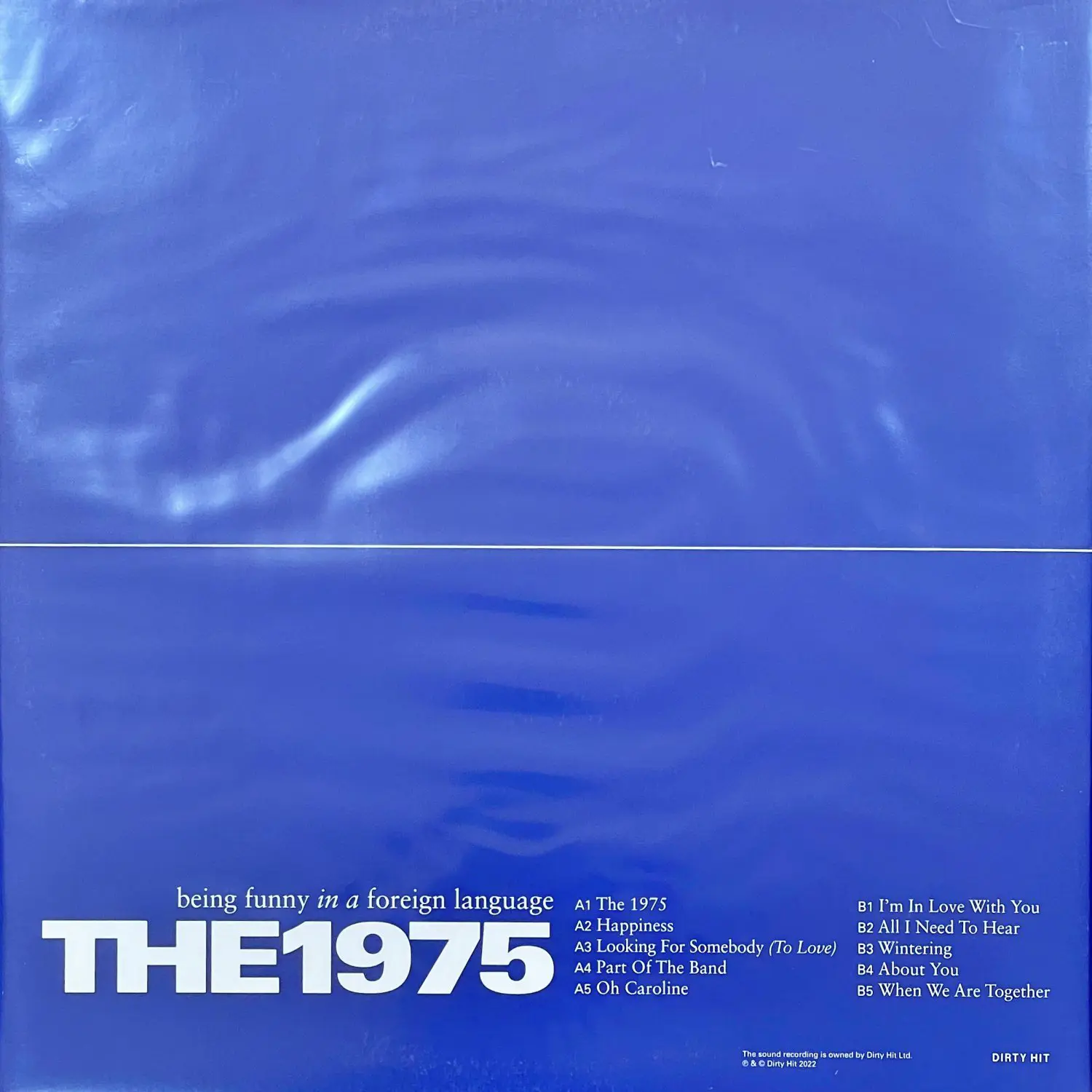 The 1975 - Being Funny in a Foreign Language (Clear Vinyl) - Image 2