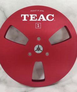 Metal Reel Teac 1/4″x7″ Red (New)
