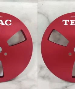 Metal Reel Teac 1/4″x7″ Red (New)