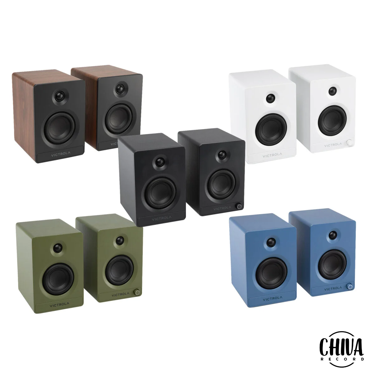 ลำโพง Victrola Tempo Active Bookshelf Speakers (New)