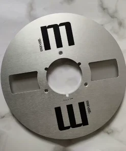 Metal Reel Maxell MR-10 1/4″x10″ Silver (New)