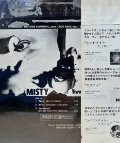 Yamamoto, Tsuyoshi Trio – Misty (1976)