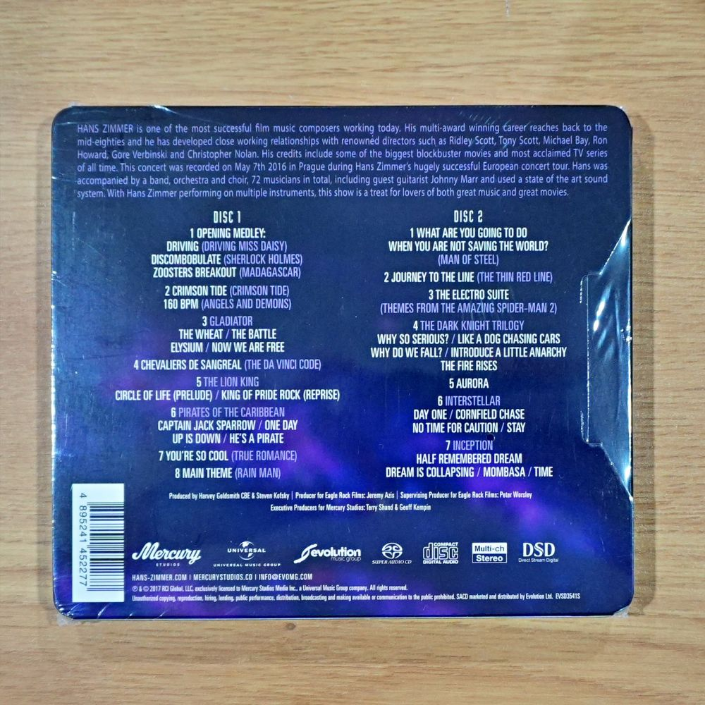 SACD-CD Hans Zimmer - Live In Prague - Image 2