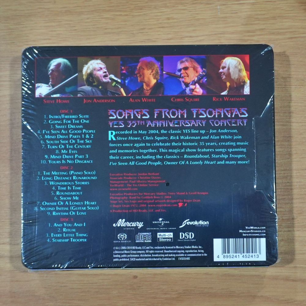 SACD-CD Songs From Tsongas - Yes 35th Anniversary Concert - Image 2