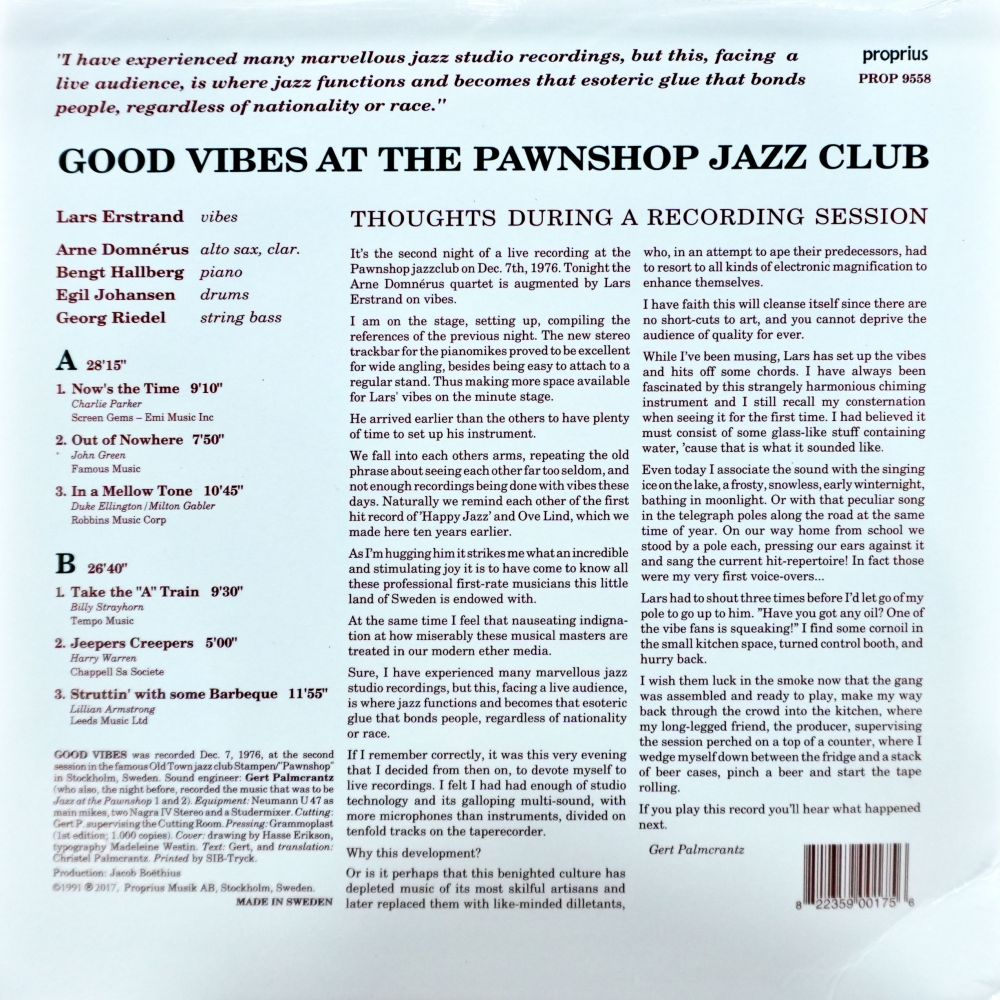 Arne Domnerus - Jazz At The Pawnshop 3 - Image 2