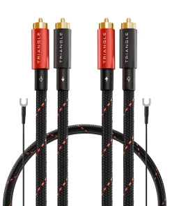 สายสัญญาณ Triangle Red Serie RCA To RCA Phono Cable 1.0M (New)