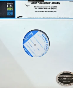 Julian “Cannonball” Adderley – Autumn Leaves Alison’s Uncle