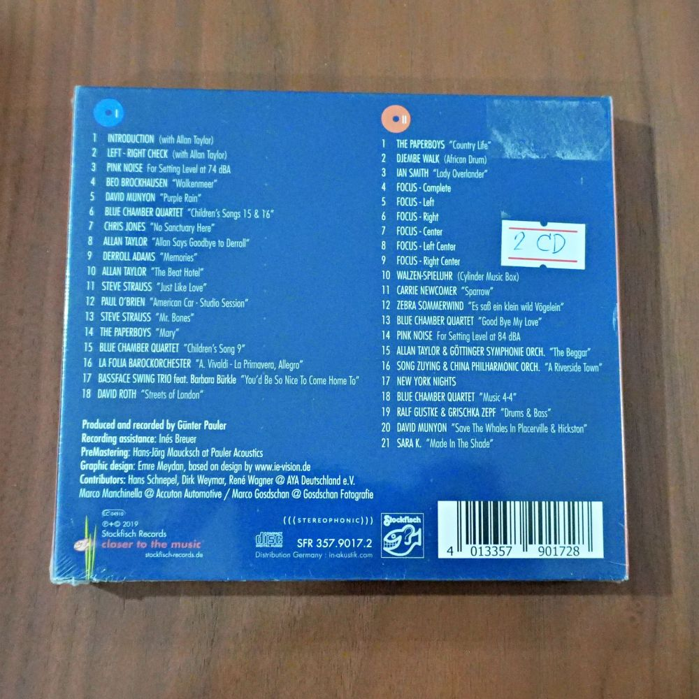 CD Are You Authentic? AYA....Authentic Audio Check 2 - Image 2