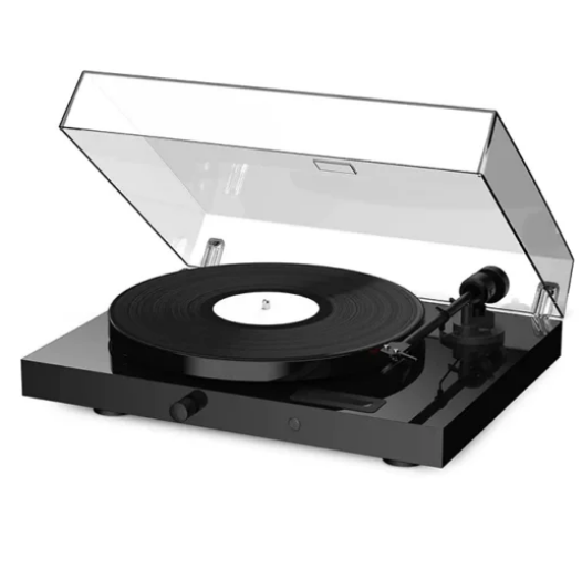 เครื่องเล่นแผ่นเสียง Pro-Ject Juke Box E Black + ลำโพง Monitor Audio Bronze 50 7G Black (New) - Image 2