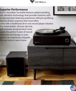 เครื่องเล่นแผ่นเสียง Victrola V1 Music Soundbar System + S1 Subwoofer (New)